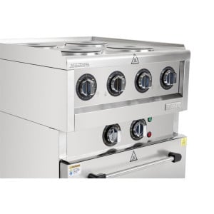 Fourneau Électrique sur Four à Convection GN 1/1 600 - Buffalo