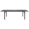 Valletta Gray Extendable Dining Table - 1800-2400 mm