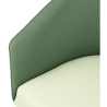 Meridian fauteuils in groen - Set van 2