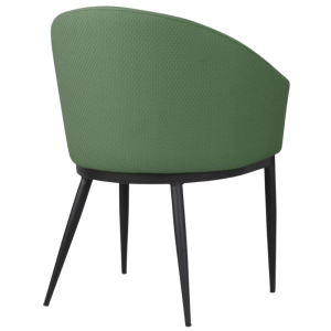 Meridian fauteuils in groen - Set van 2