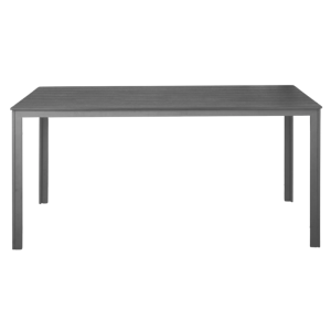 Valletta Slatted Table in Gray - 1560 mm
