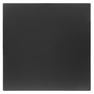 Vierkante Mat Zwarte Tafelblad - 700 mm