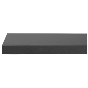 Vierkante Mat Zwarte Tafelblad - 700 mm