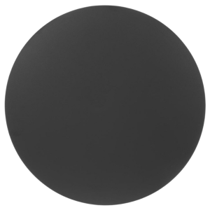 Matte Black Round Tabletop - 600 mm