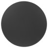 Matte Black Round Tabletop - 600 mm