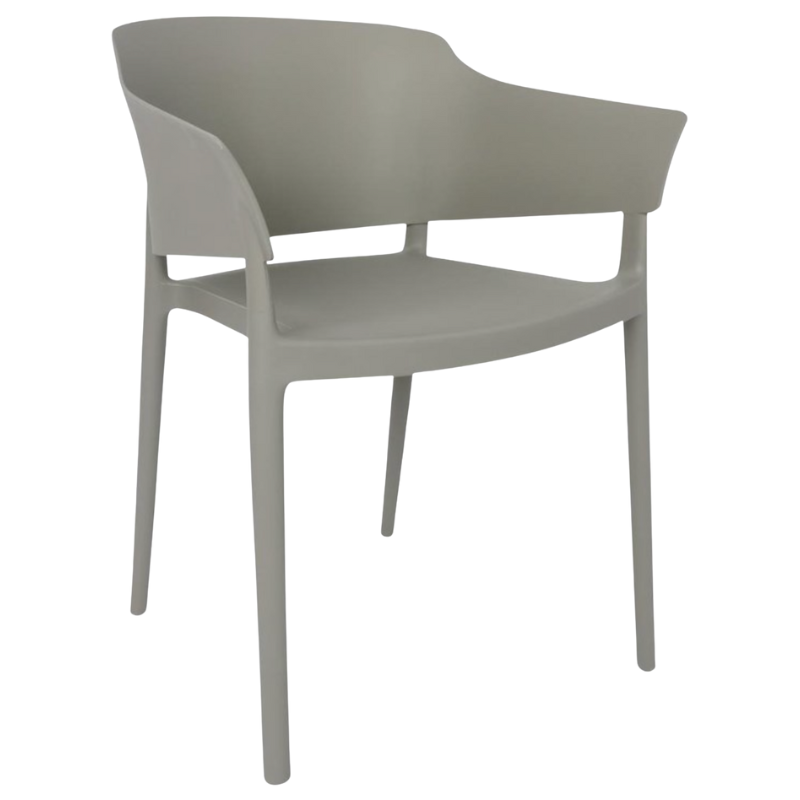 Lorenzo Café Grijze Fauteuils - Set van 2 Lorenzo Café Grijze Fauteuils - Set van 2