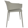 Lorenzo Café Grijze Fauteuils - Set van 2