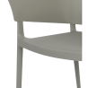 Lorenzo Café Grijze Fauteuils - Set van 2