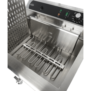 Professional Deep Fryer with Drain Valve - 25 L - CombiSteel