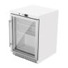 Mini Glass Door Refrigerated Cabinet 170 L 0/+8 °C - Dynasteel