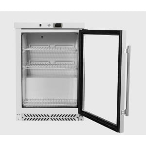 Mini Glass Door Refrigerated Cabinet 170 L 0/+8 °C - Dynasteel