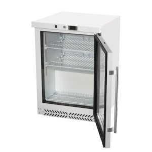 Mini Glass Door Refrigerated Cabinet 170 L 0/+8 °C - Dynasteel