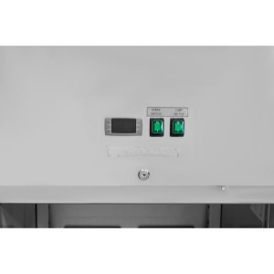 Glazen Koelvitrine - 650 L - Dynasteel