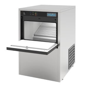 IJsblokjesmachine voor op het aanrecht Serie U met UVC 20 kg - Polar