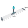 Platte Bezemkop Aluminium Wit - 600 mm