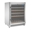 Rafraîchisseur à Vin Dessous de Comptoir Inox Série G - 118 L - Polar