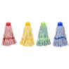 Tête Serpillière à Franges Bande Jaune - 0.2 kg
