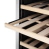 Weinkeller Bi-Zone Serie G Edelstahl 320 L - Polar