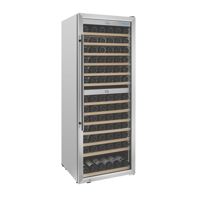 Cave à Vin Bi-Zone Série G Inox 320 L - Polar Cave à Vin Bi-Zone Série G Inox 320 L - Polar