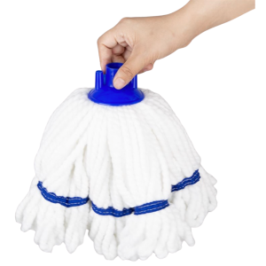 Microvezel Mopkop met Blauwe Band - 0.15 kg