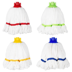 Microvezel Mopkop met Blauwe Band - 0.15 kg