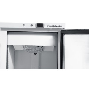 Gefrierschrank 400 L mit Glastür Umluftkühlung -18/-22°C