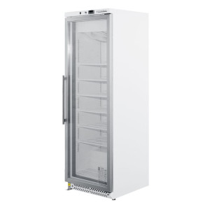 Vrieskast 400 L Glazen Deur Geventileerde Koeling -18/-22°C