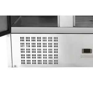 Saladette Koelkast 3 Deuren - 368 L - Dynasteel