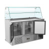 Saladette Koelkast 3 Deuren - 368 L - Dynasteel