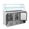 Saladette Kühlschrank 3 Türen - 368 L - Dynasteel