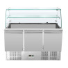 Saladette Koelkast 3 Deuren - 368 L - Dynasteel