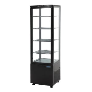 Kühlvitrine - Gebogene Tür - Schwarze Serie C 235 L