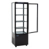 Zwarte Koelvitrine Serie C 235 L - Polar