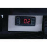 Zwarte Koelvitrine Serie C 235 L - Polar