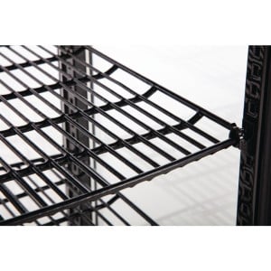 Kühlvitrine - Gebogene Tür - Schwarze Serie C 235 L