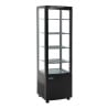 Kühlvitrine - Gebogene Tür - Schwarze Serie C 235 L