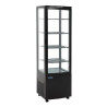 Zwarte Koelvitrine Serie C 235 L - Polar