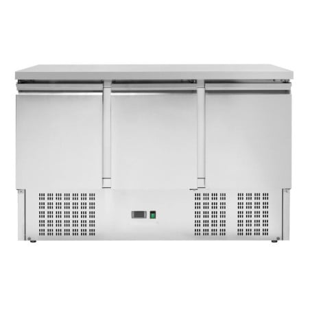 Compacte Koelwerkbank GN 1/1 Positief 3 Deuren