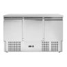 Compacte Koelwerkbank GN 1/1 Positief 3 Deuren