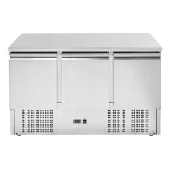 Compacte Koelwerkbank GN 1/1 Positief 3 Deuren