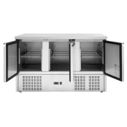Compacte Koelwerkbank GN 1/1 Positief 3 Deuren