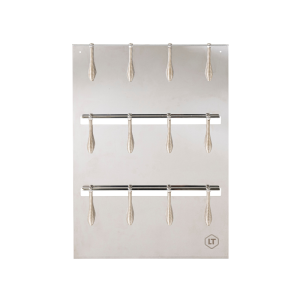 Tafel met 12 klemmen - 30 x 42 cm - Tellier