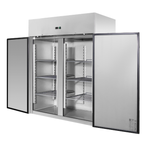 Positive Refrigerated Cabinet 1400 L Stainless Steel GN 2/1 – 2 Doors