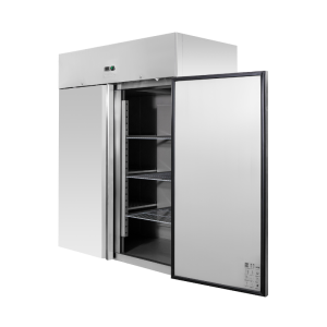 Positive Kühlschrank 1400 L Edelstahl GN 2/1 – 2 Türen