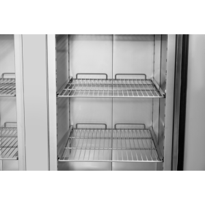 Positive Kühlschrank 1400 L Edelstahl GN 2/1 – 2 Türen