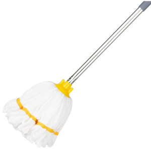 Microvezel Mopkop met Gele Band - 0.15 kg