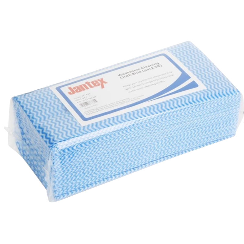 Blauwe Badkamer Reinigingsdoek - Set van 50 Blauwe Badkamer Reinigingsdoek - Set van 50