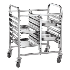 Double Tray Trolley - 12 x GN 1/1 - HENDI