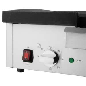 Extra grote gietijzeren plancha - 615 x 466 mm
