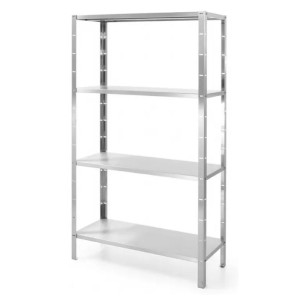4-Level Storage Racks 1000 x 600 mm - HENDI